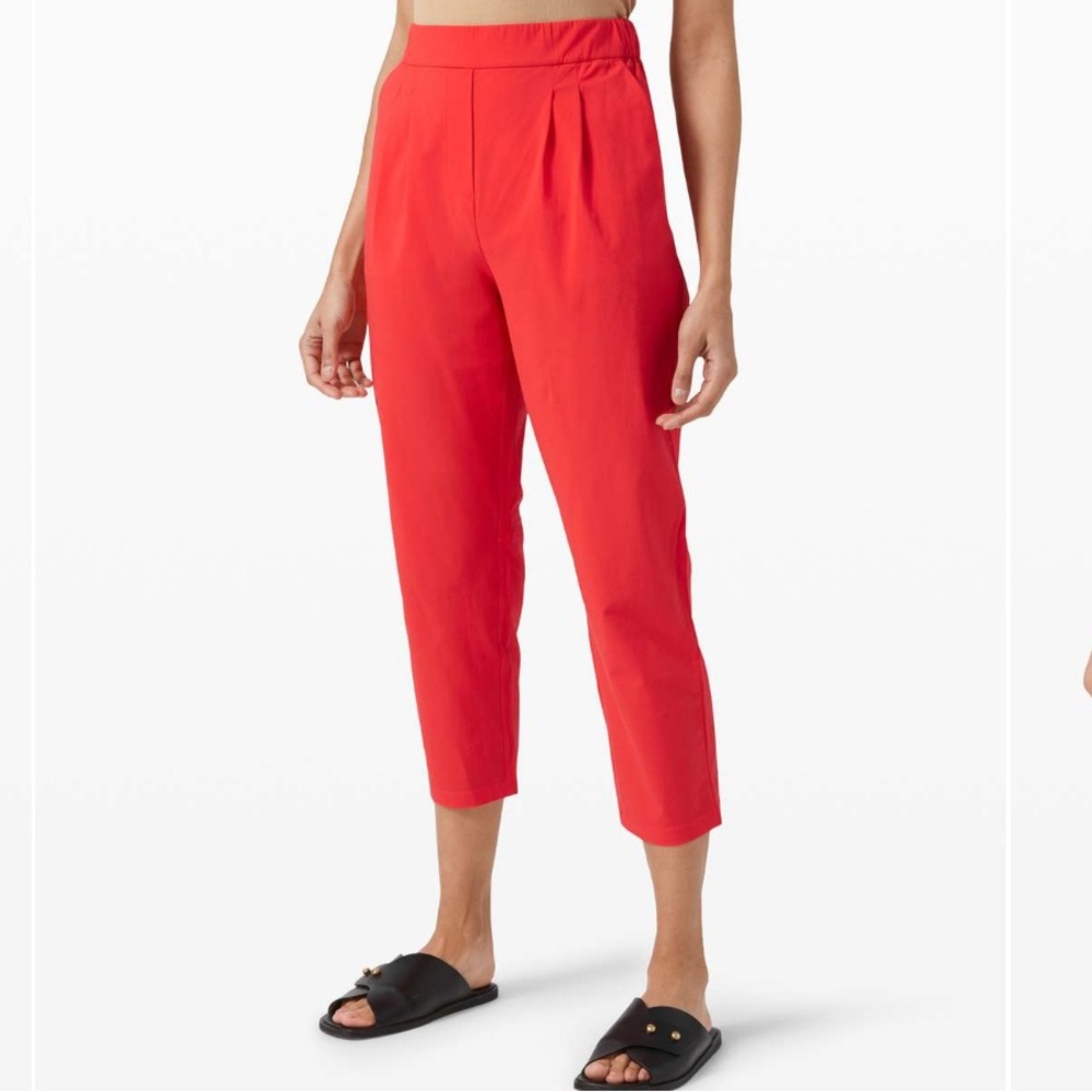 Lululemon Your True Trousers High Rise Crop Size 12